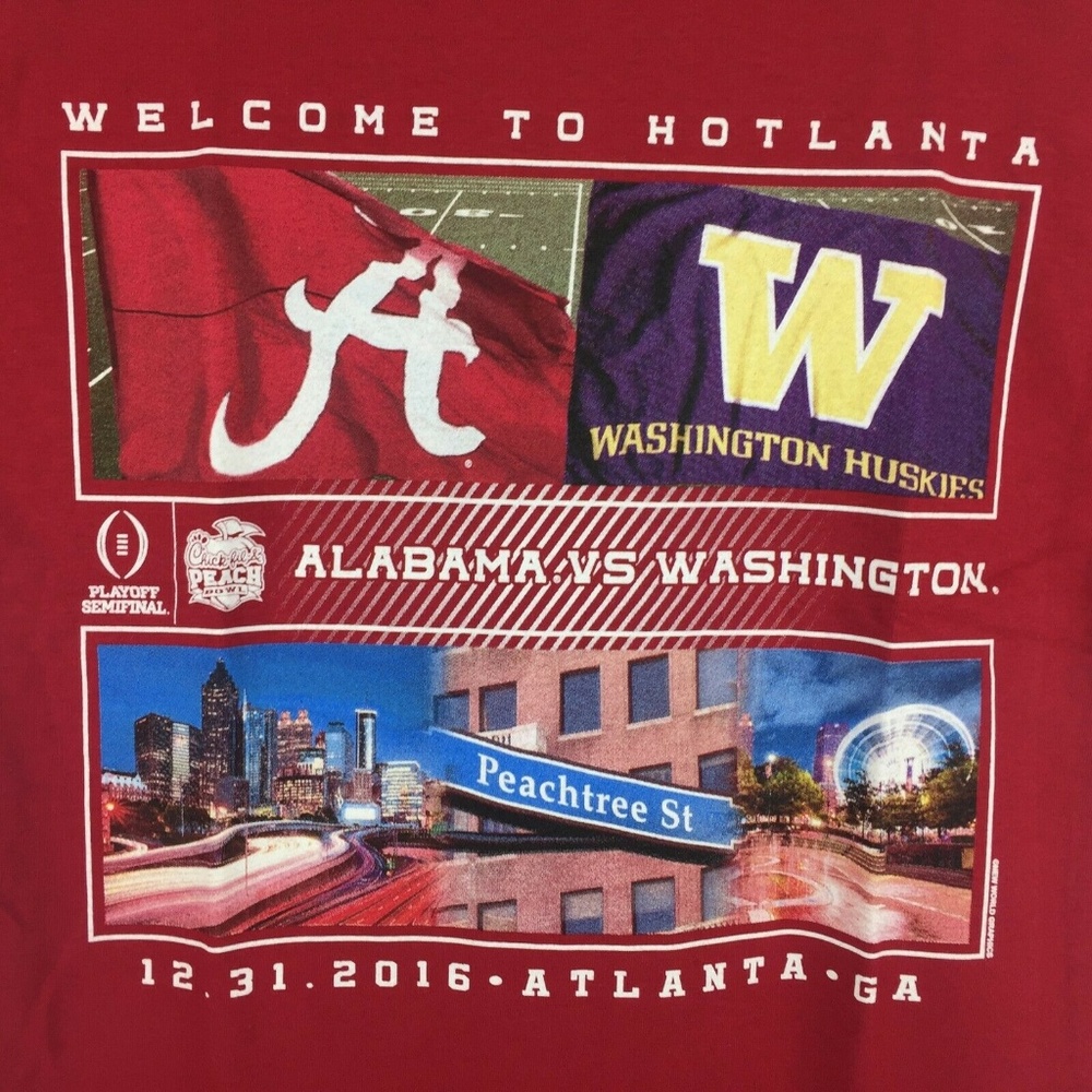 Alabama Crimson Tide T-Shirt 2016 Football Playoff